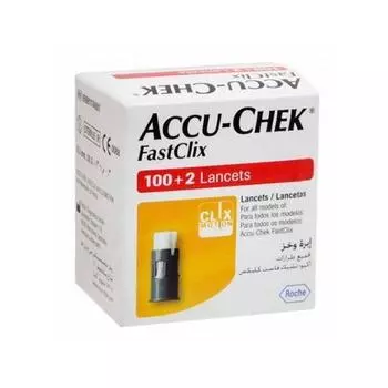 Ланцеты Accu-Chek Fastclix 102U