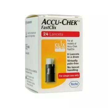 Ланцеты Accu-Chek Fastclix 24U