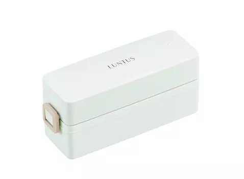 Ланч-бокс Asbel Smart Lock Slim антибактериальный C Lantus 2 яруса белый SS-T600N белый