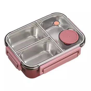 Ланч-бокс для детей и взрослых, удобная многоразовая коробка для хранения свежих продуктов для мужчин и женщин 2 Grids