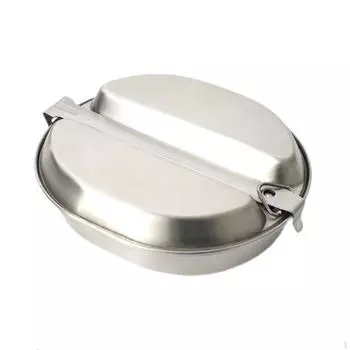 Ланч-бокс для кемпинга, контейнер для хранения продуктов, контейнеры для приготовления пищи, нержавеющая сталь для использования на открытом воздухе