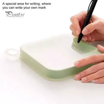 Ланч-бокс для сэндвичей Crisper, герметичный силиконовый держатель для сэндвичей, не содержащий бисфенола-А, легкий держатель для сэндвичей для родителей и детей, школьных работ, путешествий зелёный