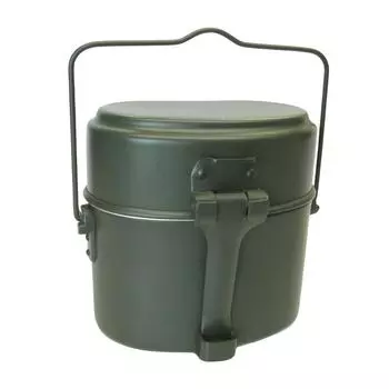 Ланч-бокс и алюминиевая кастрюля для пикника, набор из 3 предметов/комплект, походная коробка, беспорядок