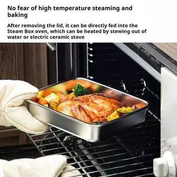 Ланч-бокс из нержавеющей стали для детей и взрослых, контейнер для еды Bento для школы и работы S