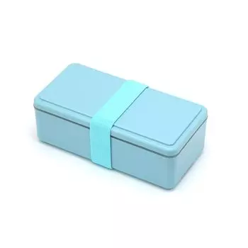 Ланч-бокс квадратный со встроенным льдогенератором L Ланч-бокс Canal blue xx 6 см 500 мл 1 ярус Ланч-бокс для женщин и детей В комплекте с перегородками В комплекте