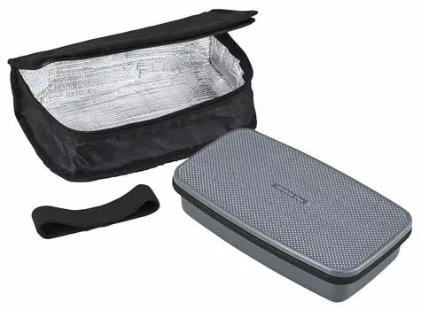 Ланч-бокс OSK для мужчин TSUMUGI Deux 800 мл, охлажденный, произведен в Японии. Можно мыть в посудомоечной машине [С палочками для еды/С ремнем/С разделителями/С сумкой/Легко моется/Нет