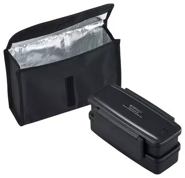 Ланч-бокс OSK с холодильным отделением двухсекционный BLW-12HE