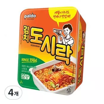 Ланч-бокс Paldo Kimchi 86 г, 4 шт.