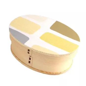 Ланч-бокс с 18см x x Уретановое покрытие Kishu Модель текущего сезона j-kitchens Функция удержания риса, 13.5см 6.8см, 700мл, Покрытие, Дизайн маки-э,