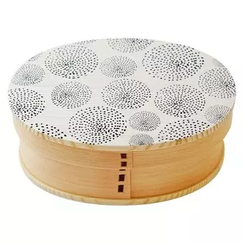 Ланч-бокс с функцией, предотвращающей комкование риса 18 см x x 700 мл Уретановый стиль Makie Обработка Kishu Текущая модель j-kitchens 13,5 см 6,8 см