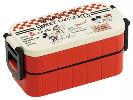 Ланч-бокс Skater 2 Tier 600 мл Cafe YZW3 Mickey s