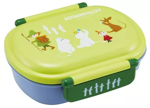 Ланч-бокс Skater антибактериальный пушистый 360 мл Moomin Сделано в Японии Детский QAF2BAAG-A