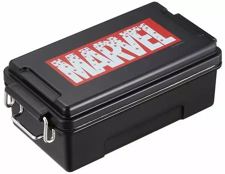 Ланч-бокс Skater Container 500 мл Marvel Logo Star Black Сделано в Японии PCTN5