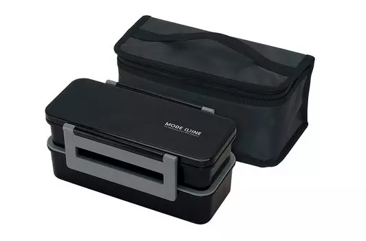 Ланч-бокс Skater Jumbo 2-х уровневый с сумкой-холодильником MODE LINE 1.3L KCPJW13-A