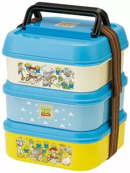 Ланч-бокс Skater Large Holiday Lunch Box 3 Tier Lunch Box Toy Story Disney P23 4.5L
