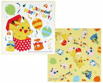 Ланч-бокс Skater Lunch Box Lunch Fabric Set of 2 Pokemon Boys Made in Japan KB4WN-A
