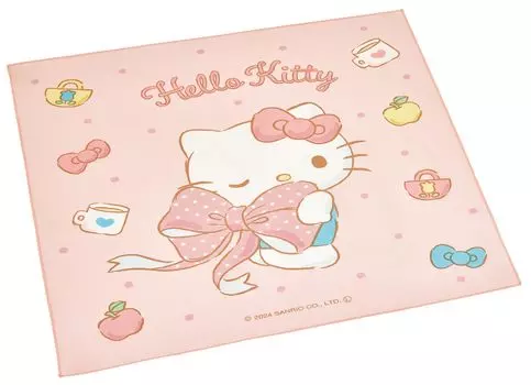 Ланч-бокс Skater Lunch Cross 43 x 43 см для детей, сделано в Японии, Sanrio Hello Kitty Big Ribbon Girls KB4 для детей