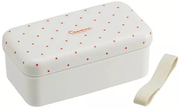 Ланч-бокс Skater Simple Bento Box 600 мл Casmin Ivory Сделано в Японии SLLB6M-A