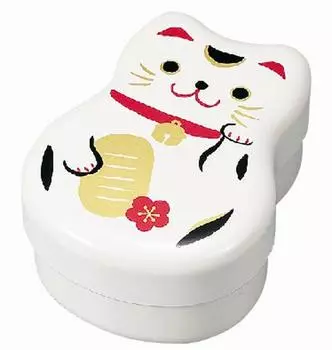 Ланч-бокс Tatsumiya Maruko, двухъярусный ланч-бокс Shiro Manekineko