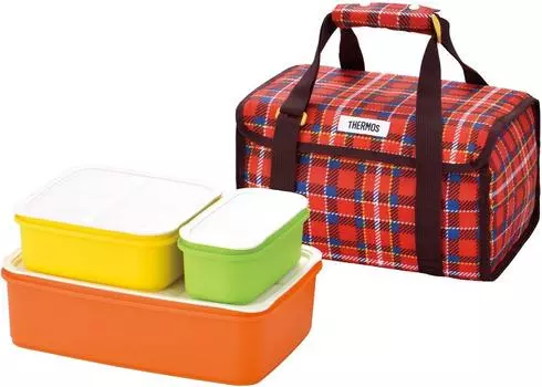 Ланч-бокс-термос Family Fresh Lunch Box Red R 3.9L DJF-4003