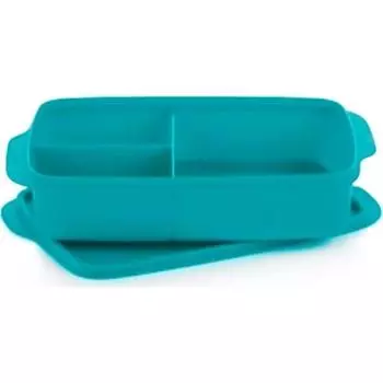 Ланч-бокс зеленого цвета 1 литр