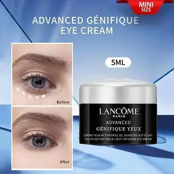 LANCME Advanced Gnifique Eye Cream - Омолаживающий и придающий сияние крем для кожи вокруг глаз - От темных кругов и тонких линий 0,16 жидких унций/5 мл 0.16 FL.OZ./ 5ML
