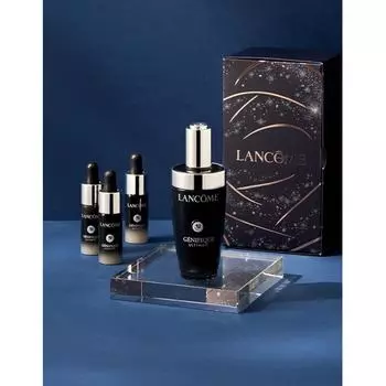 Lancome New Genifique Ultimate Serum 50 мл Праздничный подарочный набор 15 мл 3 шт + бесплатная праздничная подарочная коробка