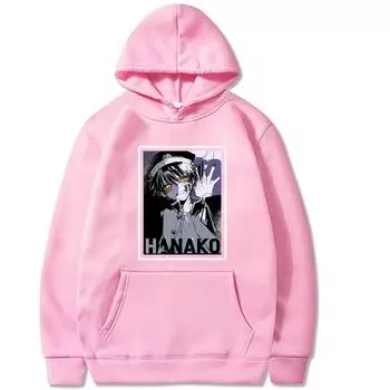 Land Bound Hanako Kun Toilet Bound Hanako Kun Толстовка с капюшоном Мужской свитер День Мужской Топ S красный