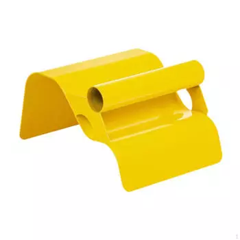 Ландшафтный бордюрный мастерок из нержавеющей стали, желтый, сделай сам, кладочный цементный раствор, ремонт бетона, инструменты