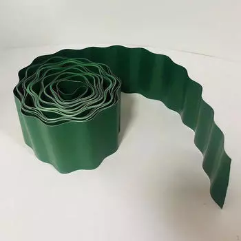 Ландшафтный дизайн своими руками ПП бордюрный рулон гибкие водонепроницаемые аксессуары зеленый для приподнятой клумбы 9mx10cm