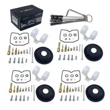 [LandTank] Kawasaki Zephyr ZRX400/ZRX-II ZR400C/E/F 1989-1997 Keihin Carburetor Repair Kit (Set of 4)