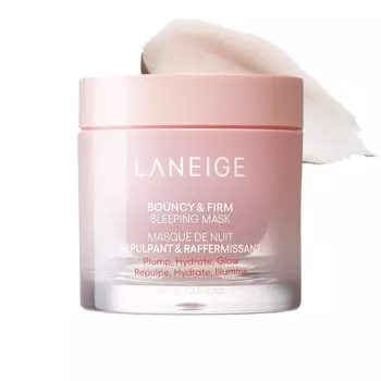 Laneige Bouncy Sleeping Mask 60 мл Lift Up Cream Ночной уход Упругость пор Корейский уход за кожей чистый
