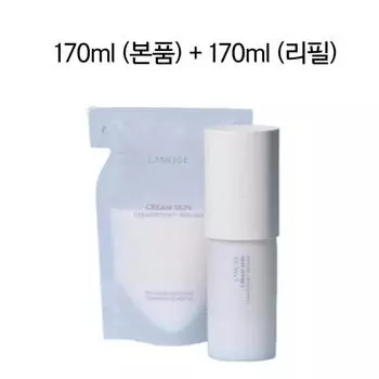 LANEIGE Cream Skin Cerapeptide Refiner 170 мл + 170 мл Refill