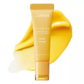 Laneige Lip Glowy Balm Mango 10 г бальзам для губ маска для губ увлажняющая корейская