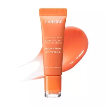 Laneige Lip Glowy Balm Peach Iced Tea 10 г Бальзам для губ Бальзам для губ Витамин C Маска для губ Увлажняющая чувствительная кожа Корейский