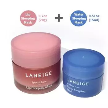 Laneige Lip Sleeping Mask 20 г + маска для сна на воде 15 мл