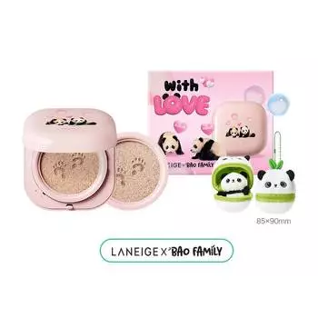 LANEIGE Neo Cushion Glow Double Special Set, 3 предмета [LANEIGE X BAO FAMILY] P000DUMS - 21N Beige