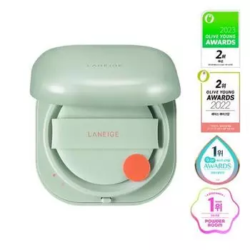 Laneige Neo Cushion Mat 15 г специальный/отдельный предмет (+ случайный подарок-брелок от семьи Бао) [Collaboration product + keyring] 21C1