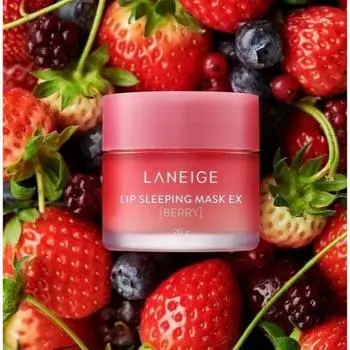 LANEIGE Ночная маска для губ Ягода 20 г