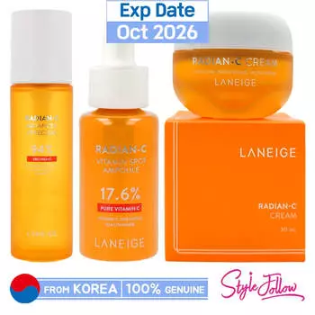 [LANEIGE] Радиан-С (Крем 30 мл, витаминная ампула Spot 10 г, Advanced Effector 150 мл)