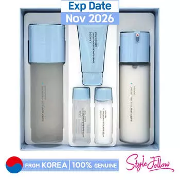 [LANEIGE] Water Bank Blue Hyaluronic 2 Step Essential Set Set (для комбинированной и жирной кожи)