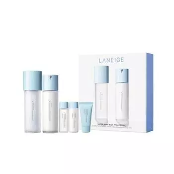 LANEIGE Water Bank Blue Hyaluronic Essence Тоник и эмульсия со случайной пробой(3EA) НАБОР для комбинированной и жирной кожи 1SET