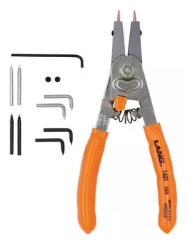 Lang Tools 1421 Быстросъемные клещи для стопорных колец внутренние/внешние