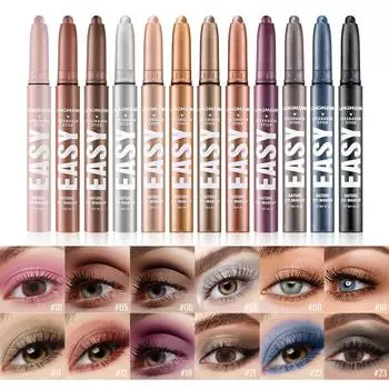 LANGMANN Single eyeshadow Stick Pearl матовые многоцветные тени для век с эффектом растушевки