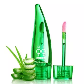 langmannni Увлажняющий блеск для губ с алоэ вера, Теплый оттенок, Меняющая цвет глазурь для губ, Долгое увлажнение, Масло для губ 1pc