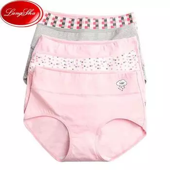 5 шт./компл., хлопковые трусы с высокой талией, сексуальные женские трусы, мягкое утягивающее нижнее белье для девочек, бесшовные женские трусы M