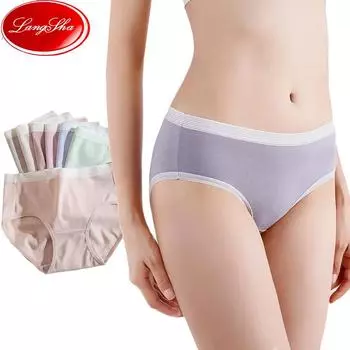7 шт. женские трусики, хлопковые дышащие трусы для девочек, мягкое нижнее белье, размер M-XXL M&7pcs