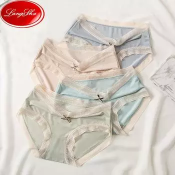 5 шт. женские трусики сексуальные кружевные трусы бант кружевные трусы сексуальное нижнее белье трусики с низкой посадкой нижнее белье M