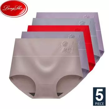5 шт. герметичные менструальные женские трусики хлопковые физиологические трусы расширяют женское нижнее белье менструальные трусы средняя талия нижнее белье M