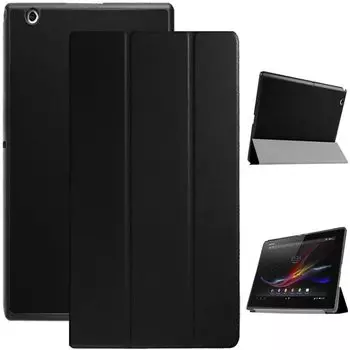 LANHOMEX Sony Xperia Z4 Tablet Совместимость с Docomo auSOT31 PU Leather Xperia Z4 с подставкой Magnetic Sony Xperia Z4 10.1 Case, SO-05G / Tablet, чёрный